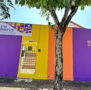 Foto interna da escola